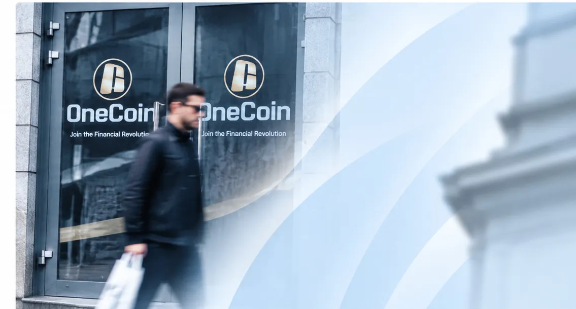 A OneCoin storefront